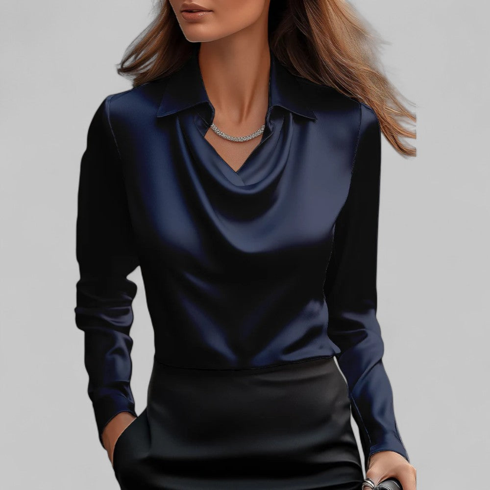 Blusa elegante de satén