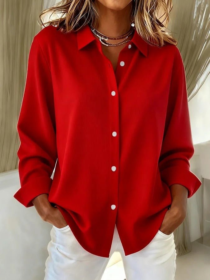 Camisa oversize con botones