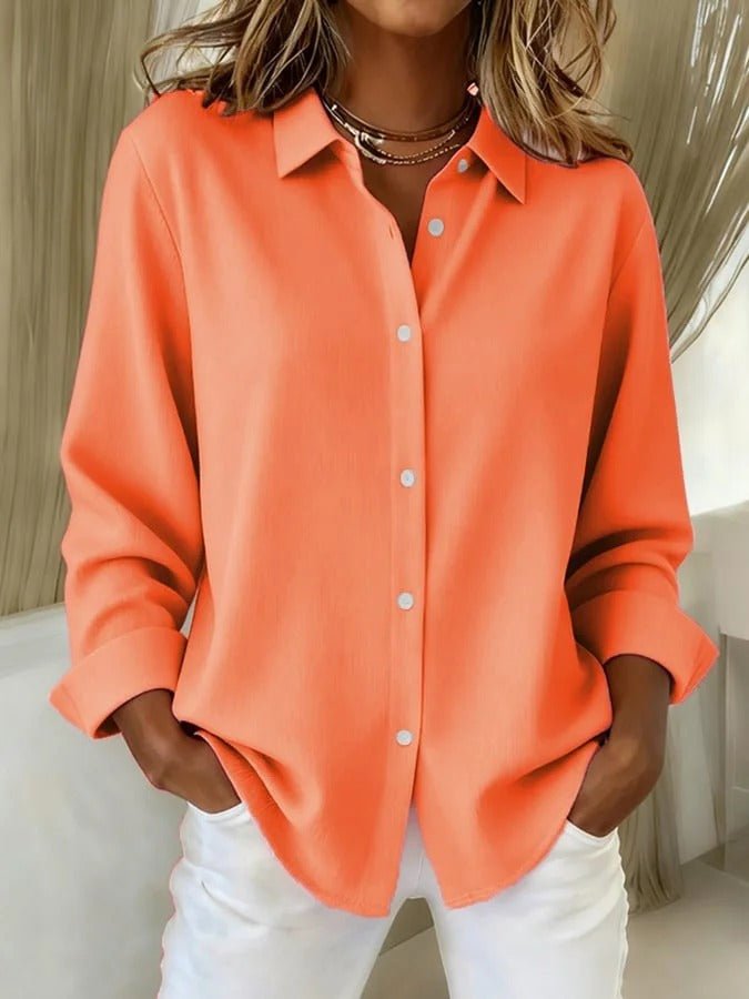 Camisa oversize con botones