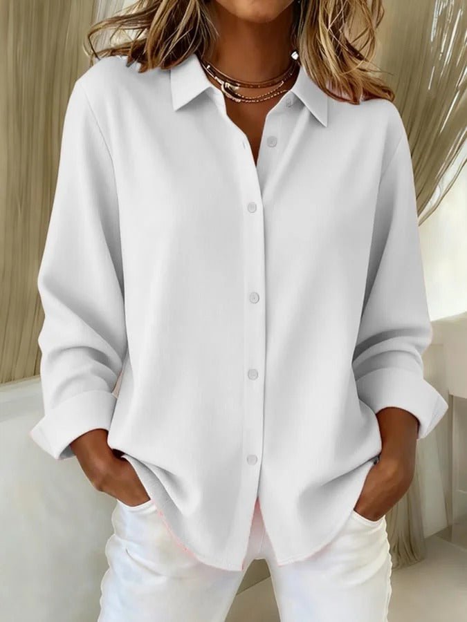 Camisa oversize con botones