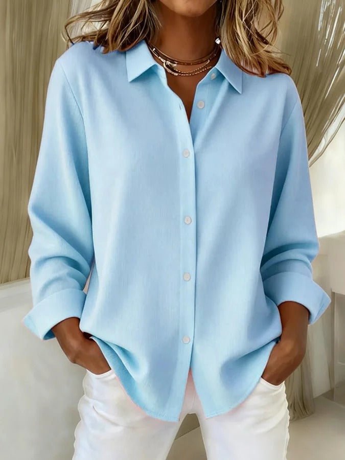 Camisa oversize con botones