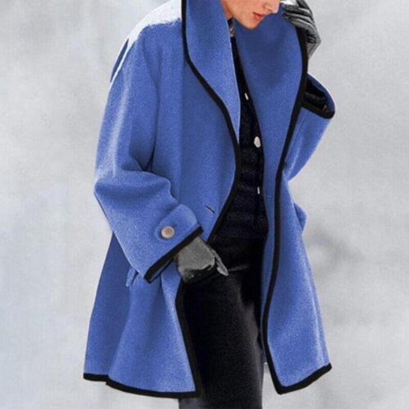 Gabardina de invierno elegante para mujer