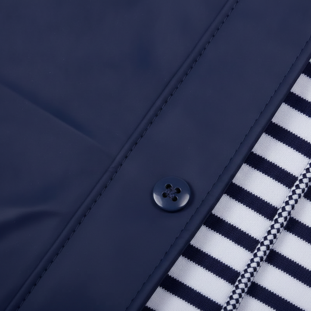 Chaqueta impermeable con capucha para mujer