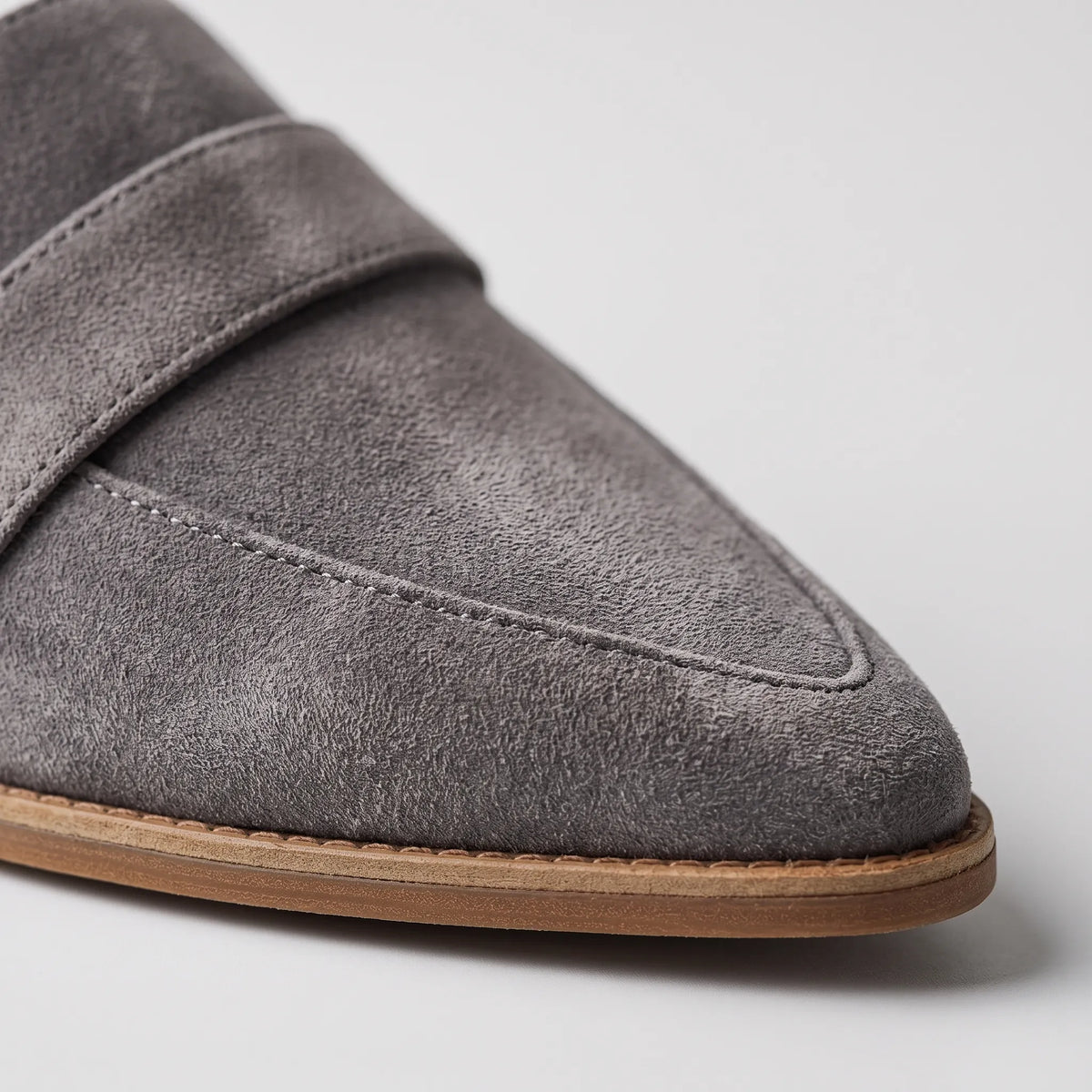 Mocasines de punta afilada para mujer