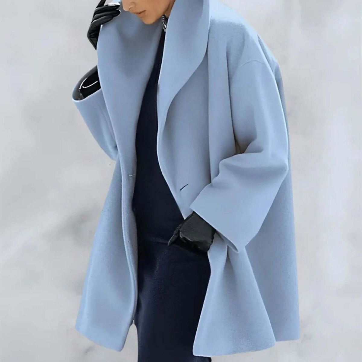 Abrigo de invierno elegante para mujer